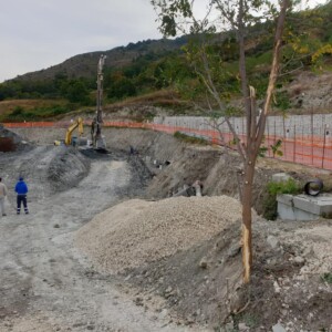 cordolo su pali trivellati